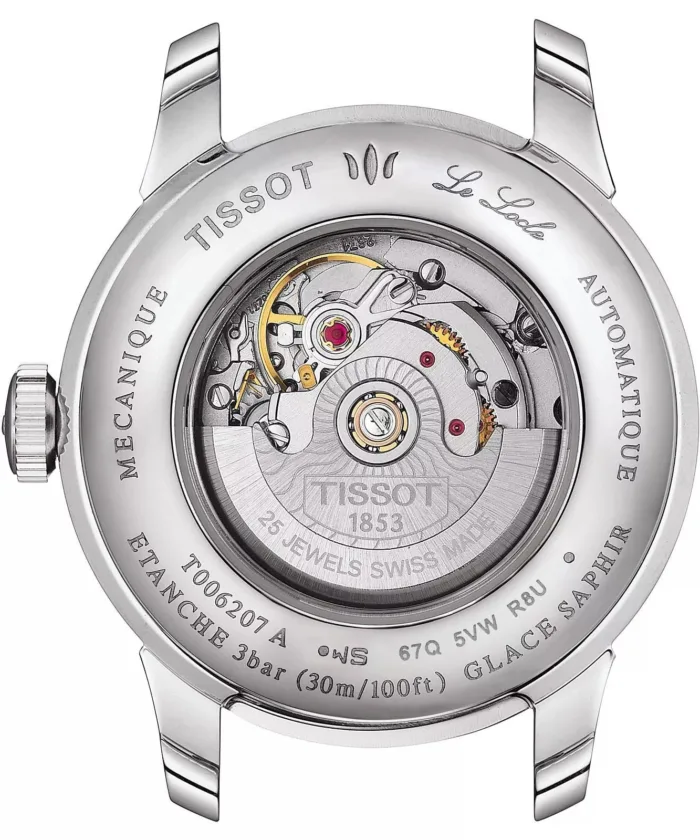 Tissot Ladies Watch Automatic Le Locle 29mm Black - T006.207.11.058.00 - Image 2